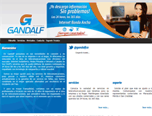 Tablet Screenshot of gandalfca.com